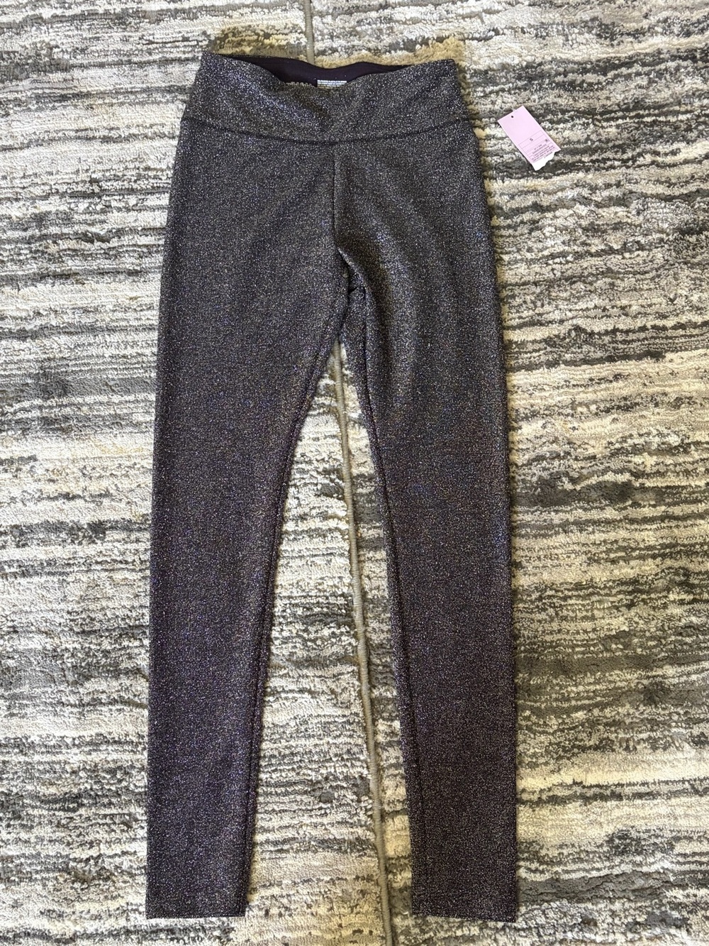 wild fable Black & Silver Sparkle Leggings